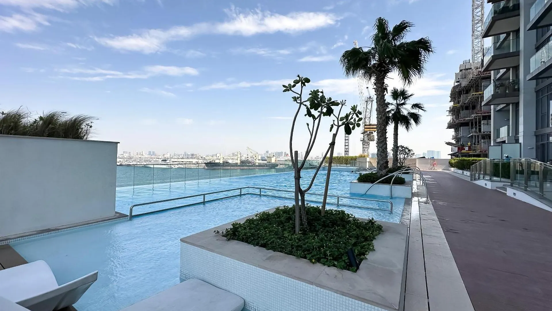 Trophy-Luxurious Living W Serene Sea Blends View Dubai Apartment